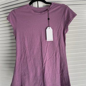 Universal Standard Lilac Cap Sleeve Tee- Brand New- Super soft